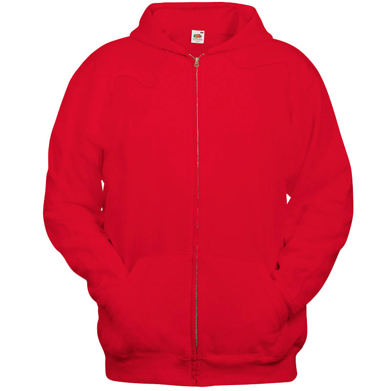 Sudadera Capucha Cremallera Hombre Frontal